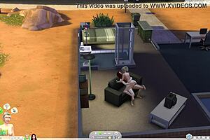 The Sims 4 Features A Lesbian Strapon Scene With Dildo Toys And Mommy Roleplay