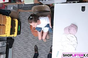 What happens when a burglar breaks into a shop and faces punishment