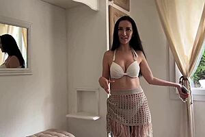 she fucks him secretly while he barbecues