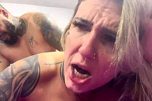 That hot fuck eagerly stuffed without condom in my wet pussy cumming hard on his pulsing cock 😍