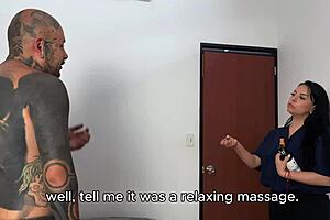 My Masseuse Gives Happy Ending Fucking Milf