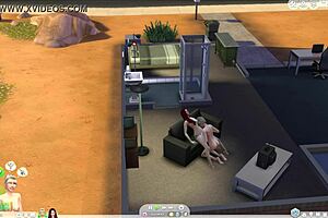 The Sims 4 Features A Lesbian Strapon Scene With Dildo Toys And Mommy Roleplay