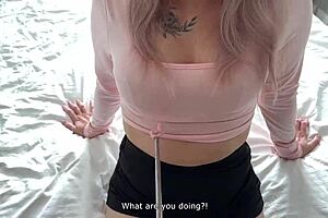 Pickme-Stick Used To Fuck Me - 18Yo Bigtits Babe Gets Rough Sex And Creampie