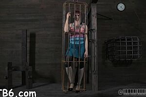 four beauties inside petite 18+ cage