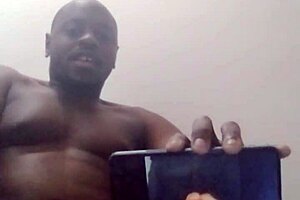 Feeling intense pleasure watching ebony solos while testing my new phone's quality.