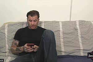 nasty brunette sinn sage and her lover playing with her feet