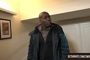 Wife Lena Dark says, 'Bring your cuck to lick while I take this BBC up my ass?'