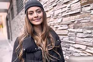 Latina prostitute caught in action