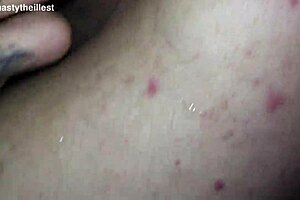 dicknastytheillest looks like he's on one, nothing but skin, cock, and bones