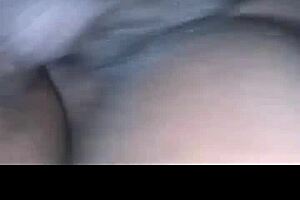 Nasty ebony milf stripper does a full freak off in the bedroom, acting crazy and sexy