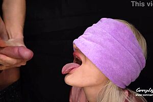 Unexpected taste game in homemade video