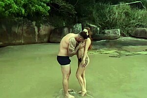 I met a hot girl on the beach and we fucked right there.