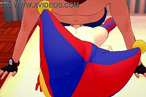 Pomni feels hot and asks to be fucked in the uncensored infirmary 😏