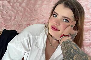 Fucked Alt Girl In Heavy Boots With Anal Plug