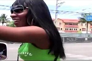 DOMINICAN AMATEUR WITH BOOTY FIRST VIDEO