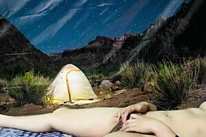Nude Video Of Stepsister While Camping At Night