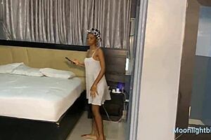 i'm skinny horny babe fucking bbc plumber and moaning