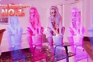 intense gooning doll obeys findom goaldigger mantra relentlessly