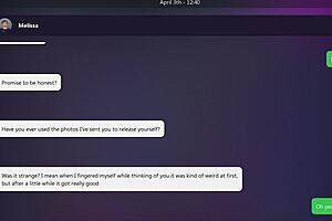 Melissa makes you feel dirty emotions in texts ending four.