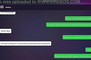 Melissa makes you feel dirty emotions in texts ending four.