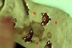 Cute coworker receives cum in her socks during intimate office encounter