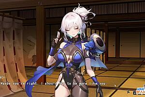 ep17 manari gets fucked from behind by the samurai fiend half-demon shinobi