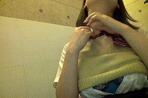 Japans Secret Massage Parlor - Hidden Camera Captures Curvy Asian With Saggy Tits And Big Ass