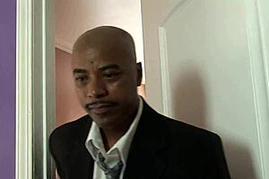 Amber Rayne seduces her black lover in passionate encounters