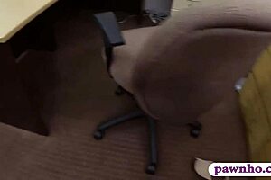 i felt intense pleasure as the hot blonde got railed by the pervert pawn man