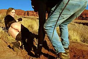 Rebel Ryder's outdoor whipping fun! 😈