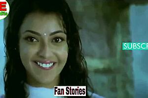 Kajal's Big Boobs In Focus.