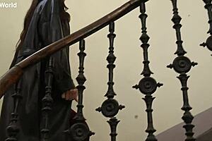 flirtatious waitress lia lin on first date with customer