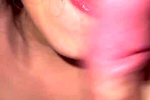 brazilian teen sucks huge cock like a slut