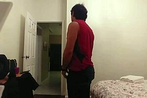 hot brazilian couple in passionate embrace