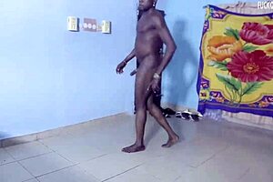 Hardcore sex action with my assistance post-work 😈