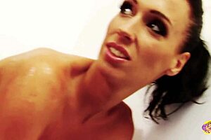 I watched wrestling practice turn into a lesbian threesome with syrup slathering and intense orgasms