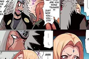 Naruto Excels As A Dedicated Student Under Tsunade And Jiraiya In Anime