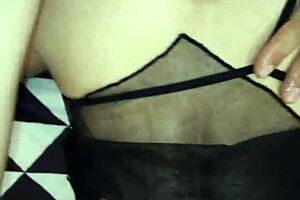 Beautiful milf turns ass up for pov lick.