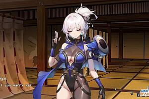 ep17 manari gets fucked from behind by the samurai fiend half-demon shinobi