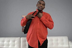 Hey, Rome Major, Danja Angel is sucking your cock after a long day at work