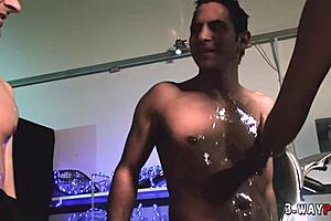 Three-Way Porn: Jodie James in Messy Double Penetration Anal Action