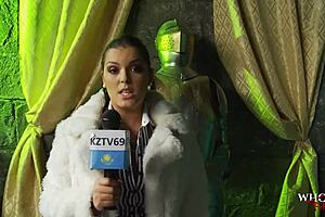 Busty News Reporter Investigating A Bdsm Dungeon - Whorny Films