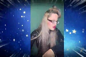 the femdom in glasses gives jerk off instructions and says you are not allowed to cum