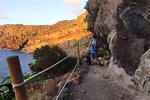 You come out the tits, blowjob on the cliff by the sea?