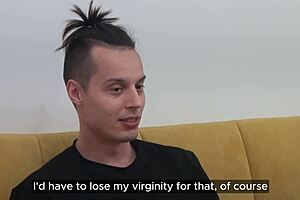 nasty teen girl practices sucking skills before bigger adventure.