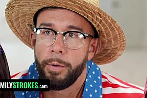 independence day parody with bathing and group scenes