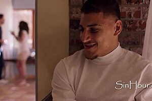 Can you believe he fulfilled his taboo desire fucking that huge tits milf?