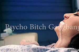 Possessed Babe Gets Group Fucked Anal And Assfucked In Gangbang BDSM Bondage Orgy With Gaping Fetish