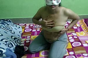 Shikha uses vibrator on her wet pussy