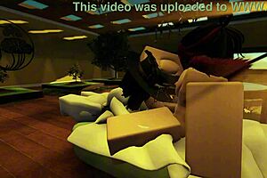 Subscriber Fucks Her in Roblox Condo